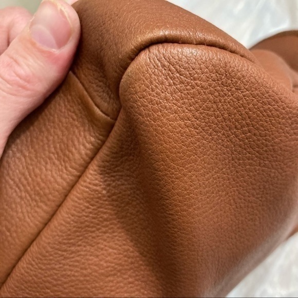 Fossil brown leather two way messenger bag - Picture 15 of 16